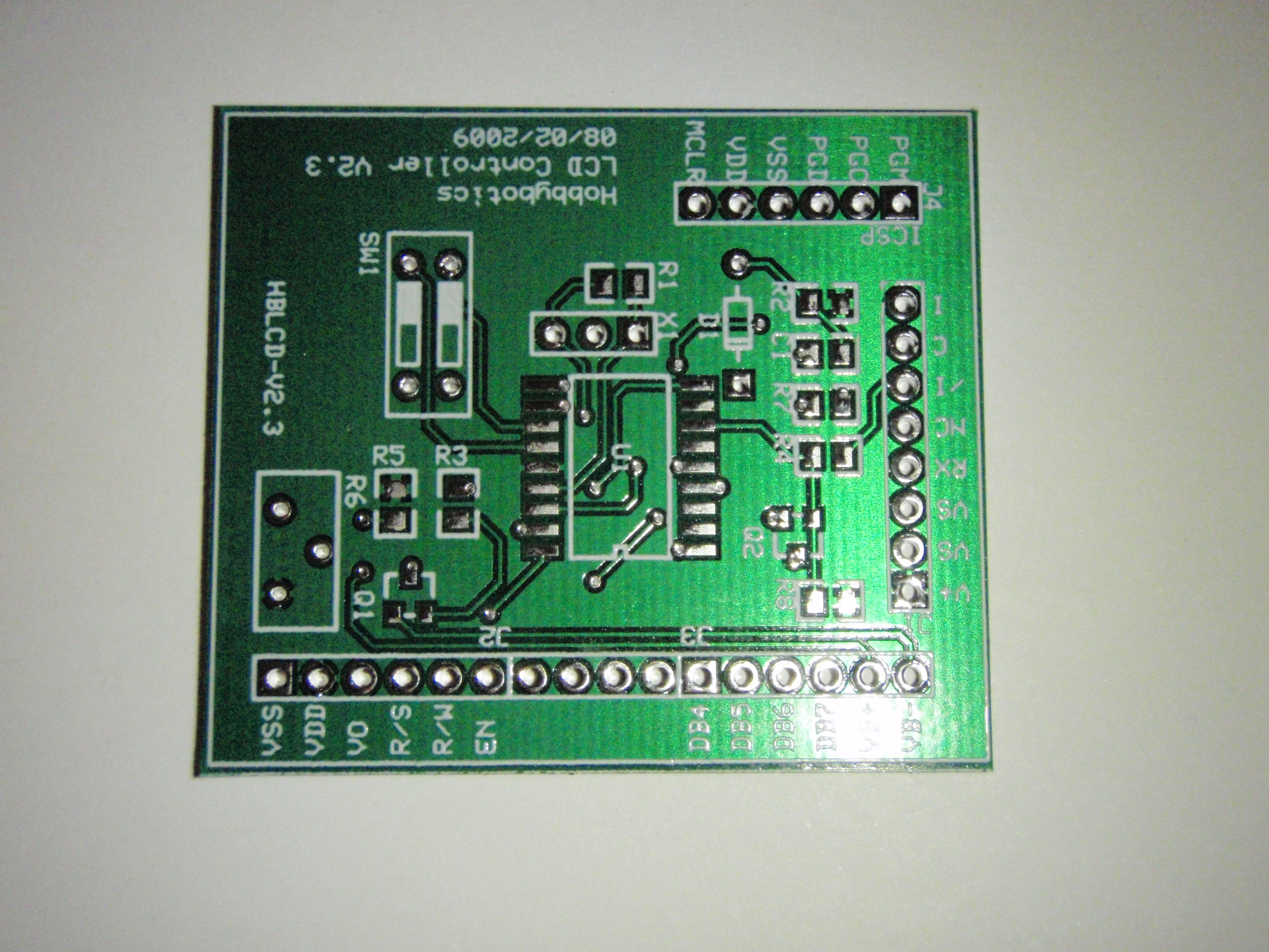 Hd 440 Microcontroller Hobbybotics LCD Controller V2.3 | Hobbybotics