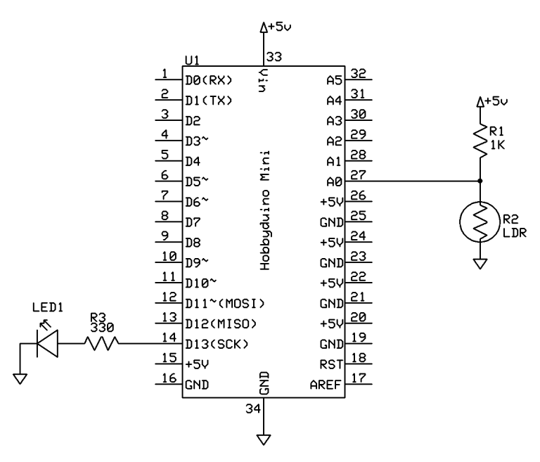 Tutorial – Use a Light Dependent Resistor (LDR) to Measure Light Levels ...