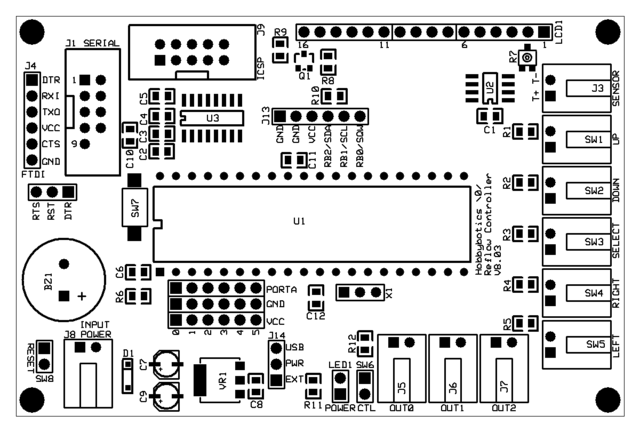 Reflow Controller V8.03 (Mechanical Drawing)_640x432