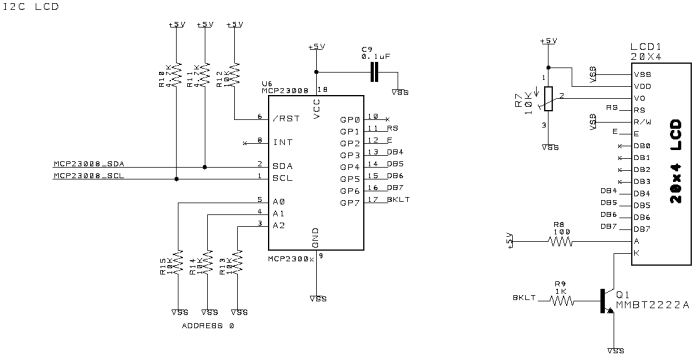 Wireless Temperature Node V2 - I2C LCD 2